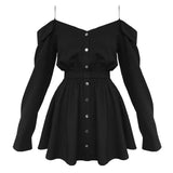 LONG SLEEVE COLLAR DRESS