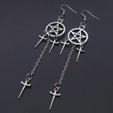 PENTAGRAM SWORDS EARRINGS