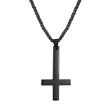 Inverted Cross Necklace