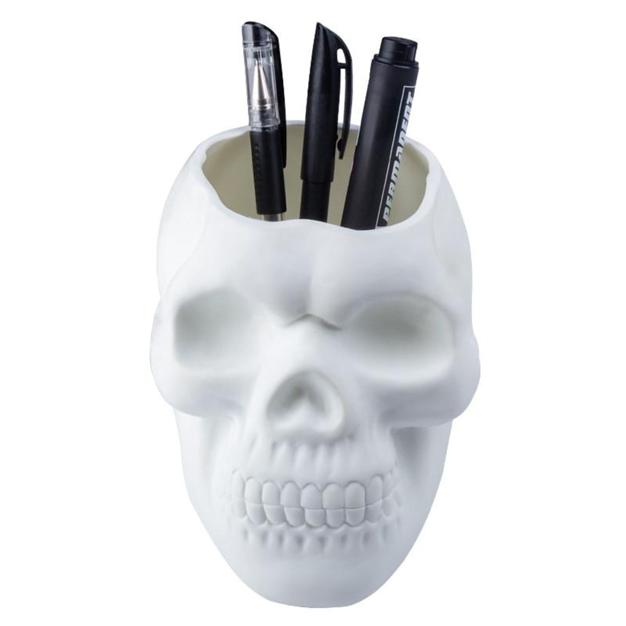 Matte Skull Storage Jar