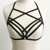 Cross Cage Harness Bra