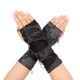 Gothic Fingerless Gloves