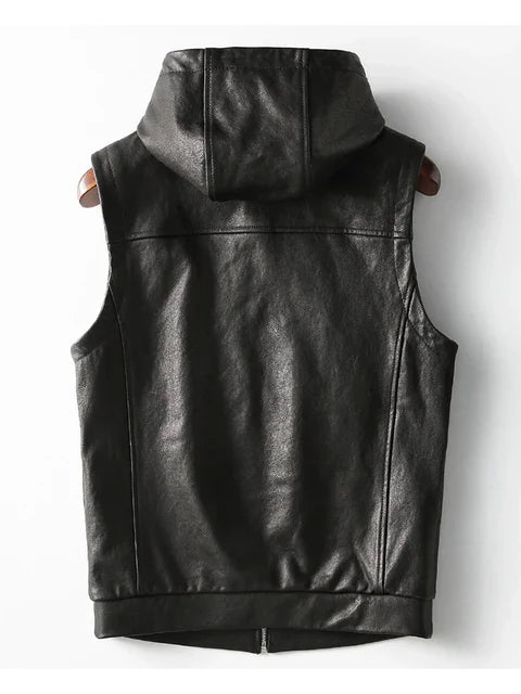 PU Leather Vest