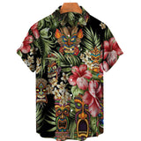 Hawaiian Tiki Shirt