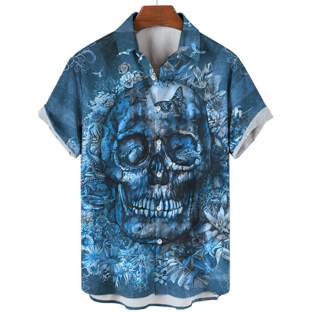 Hawaiian Skull T-Shirt